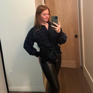 Guy Laroche flannel jacket